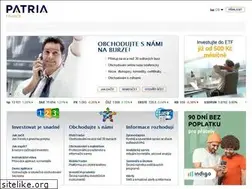 Sites similar to patria-finance.cz