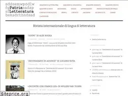 Sites similar to patrialetteratura.com