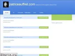 Sites similar to patriceauffret.com