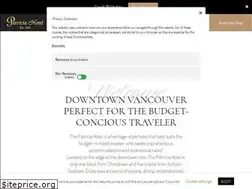 Sites similar to patriciahotel.ca