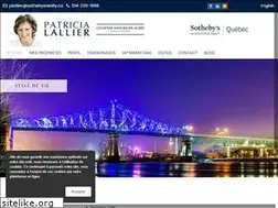Sites similar to patricialallier.com