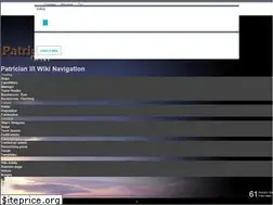 Sites similar to patrician3.wikia.com