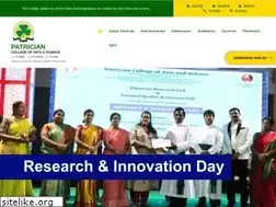 Sites similar to patriciancollege.ac.in
