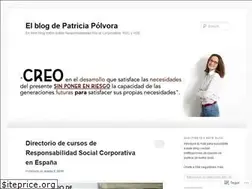 Sites similar to patriciapolvora.wordpress.com