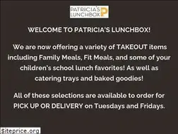 Sites similar to patriciaslunchbox.com