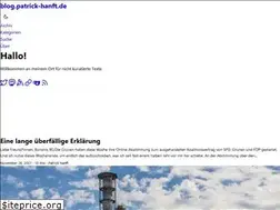 Sites similar to patrick-hanft.de