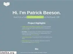 Sites similar to patrickbeeson.com