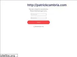 Sites similar to patrickcambria.com