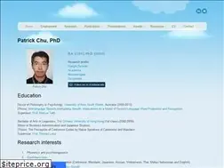 Sites similar to patrickchu.net