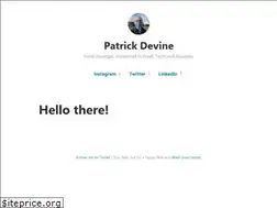 Sites similar to patrickdevine.ie