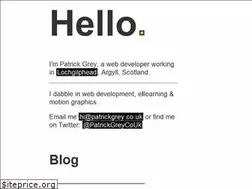 Sites similar to patrickgrey.co.uk
