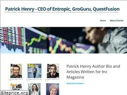 Sites similar to patrickhenryentropic.com