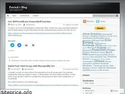 Sites similar to patrickhoban.wordpress.com