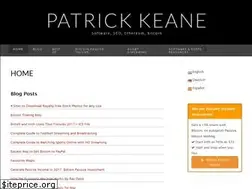 Sites similar to patrickkeane.me