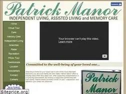 Sites similar to patrickmanor.com