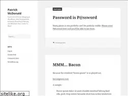 Sites similar to patrickmcd.com