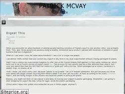 Sites similar to patrickmcvay.com