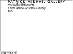Sites similar to patrickmikhailgallery.com