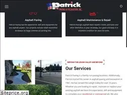 Sites similar to patrickpaving.com