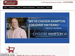 Sites similar to patrickshardware.com