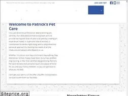 Sites similar to patrickspetcare.com