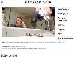Sites similar to patrickspike.com
