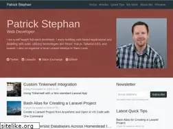 Sites similar to patrickstephan.me
