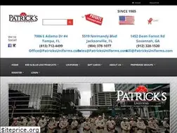 Sites similar to patricksuniforms.com