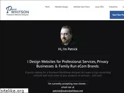Sites similar to patrickwhitson.net