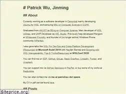 Sites similar to patrickwu.space