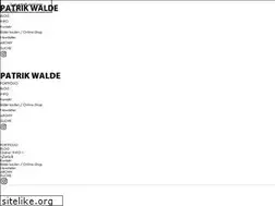 Sites similar to patrikwalde.com
