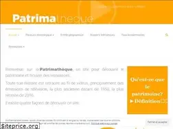 Sites similar to patrimatheque.com
