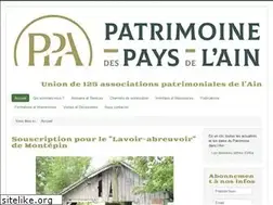 Sites similar to patrimoine-des-pays-de-l-ain.fr