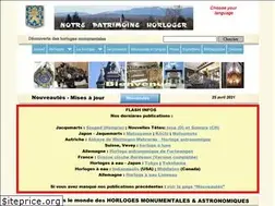 Sites similar to patrimoine-horloge.fr