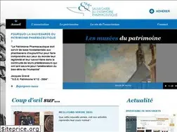 Sites similar to patrimoine-pharmaceutique.org