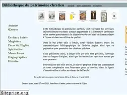 Sites similar to patrimoinechretien.com