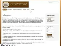 Sites similar to patrimoineenperil.mu