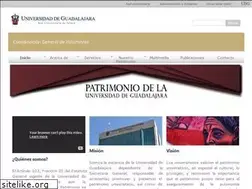 Sites similar to patrimonio.udg.mx