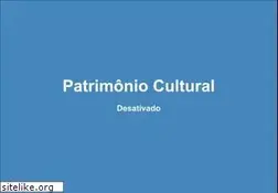 Sites similar to patrimoniocultural.com.br