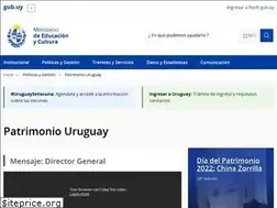 Sites similar to patrimoniouruguay.gub.uy