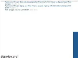 Sites similar to patrimonium.ch
