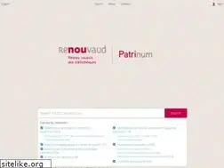 Sites similar to patrinum.ch