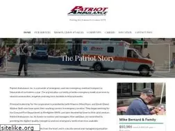 Sites similar to patriotambulance.com