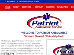 Sites similar to patriotambulance.net