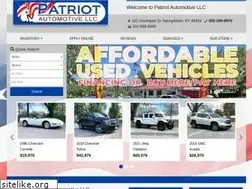 Sites similar to patriotautomotiveky.com