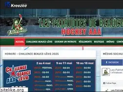 Sites similar to patriotesbeauceaaa.com
