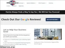 Sites similar to patriotfinancialllc.com