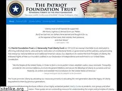 Sites similar to patriotfoundationtrust.org