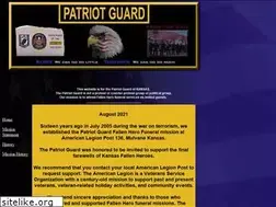 Sites similar to patriotguardks.org