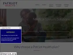Sites similar to patriothealth.com